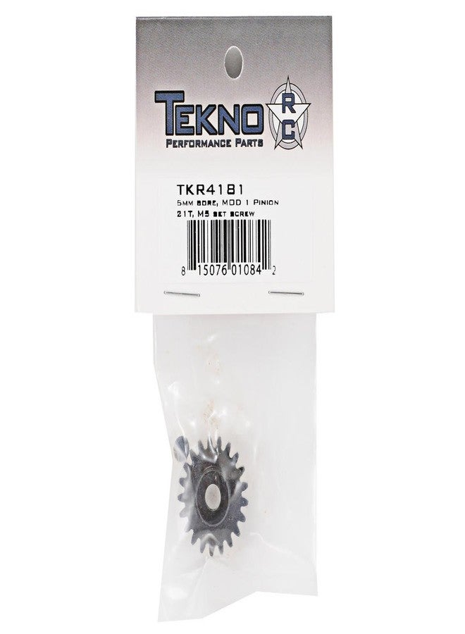 TEKNO RC LLC M5 Pinion Gear 21t MOD1 5mm bore M5 Set Screw TKR4181 Gears & Differentials - Image 2